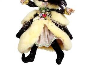 NEW MARK ROBERTS queen bee elfin small 14.5" in black